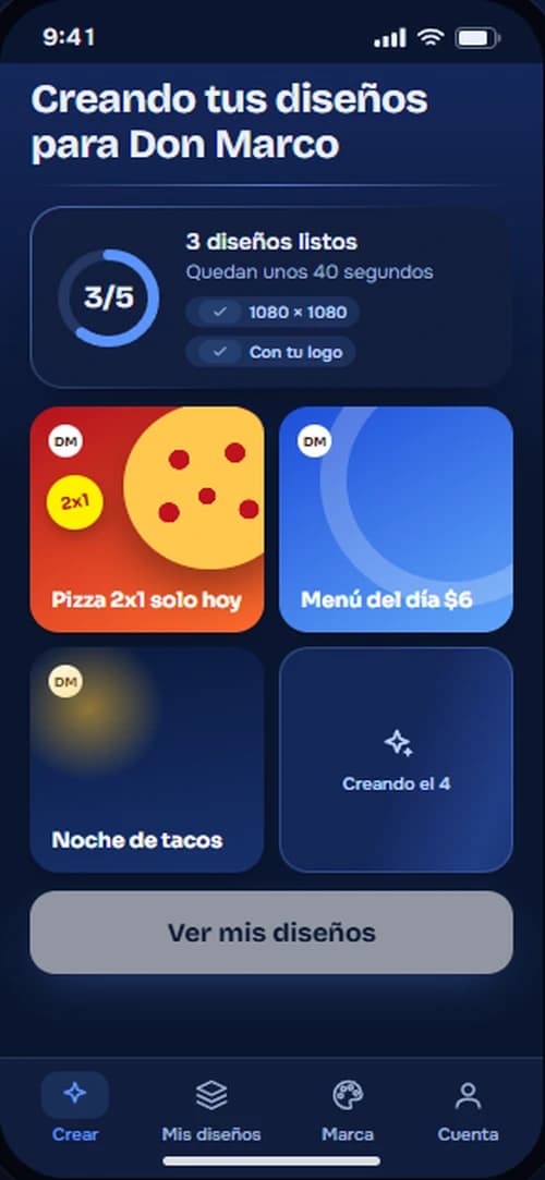 Diseño de muestra: la IA creando